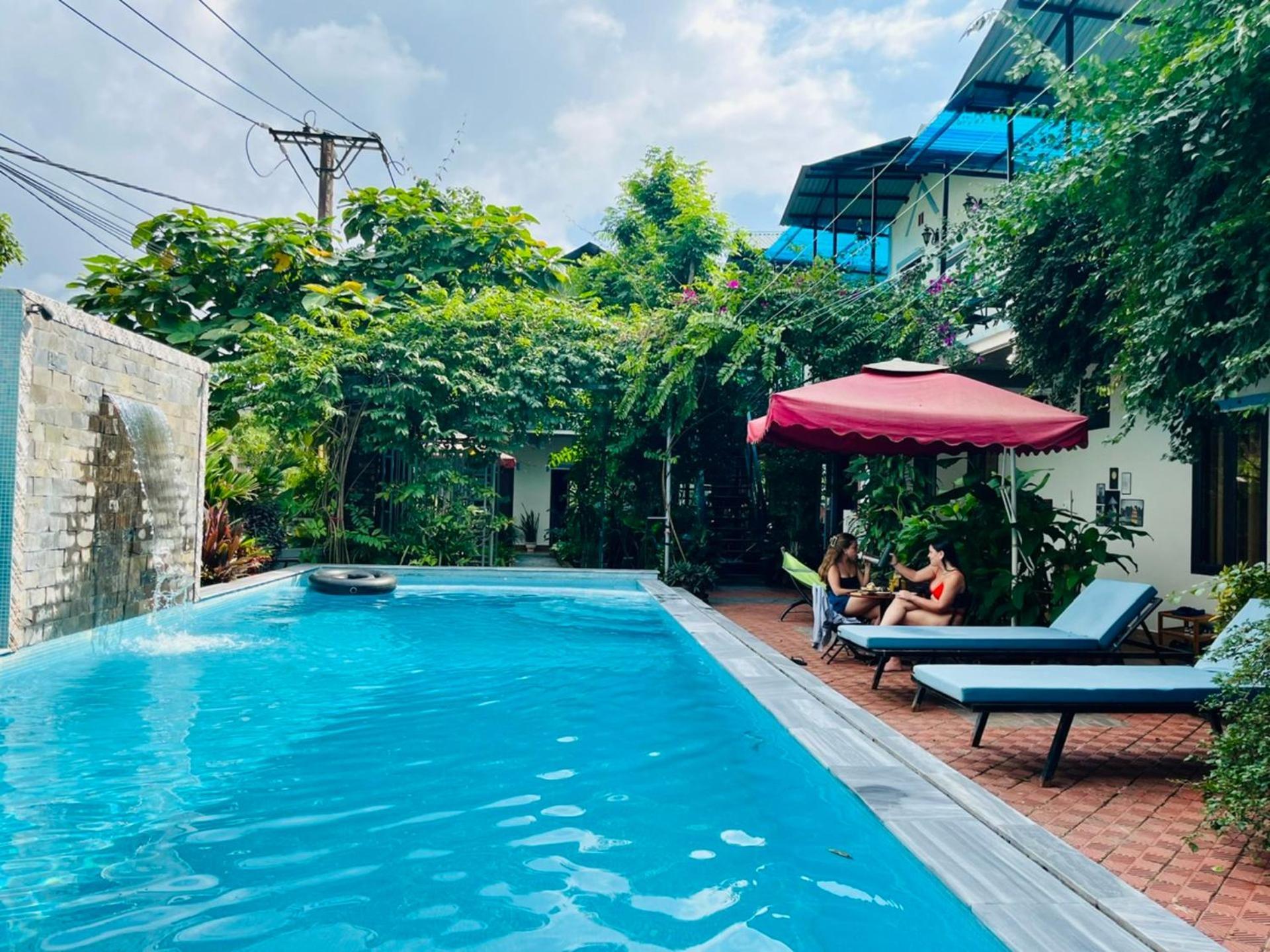An An Homestay Bungalow Phong Nha Bagian luar foto